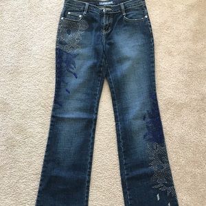 Vintage Beaded Y2K Jeans